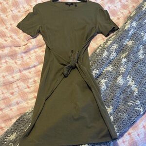 Theory Green Dress Size Large